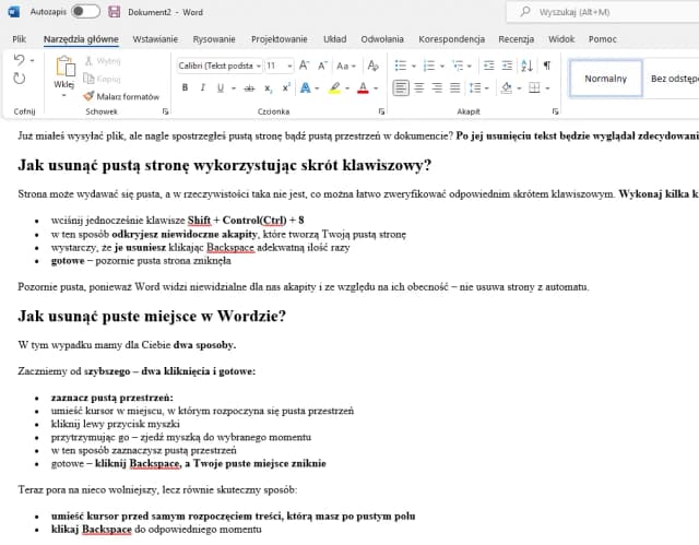 Jak usunąć czerwone podkreślenia w Wordzie i pozbyć się frustracji Jak usunąć czerwone podkreślenia w Wordzie i pozbyć się frustracji