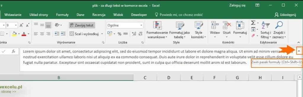 Jak zrobić enter w komórce Excel i poprawić formatowanie tekstu Jak zrobić enter w komórce Excel i poprawić formatowanie tekstu