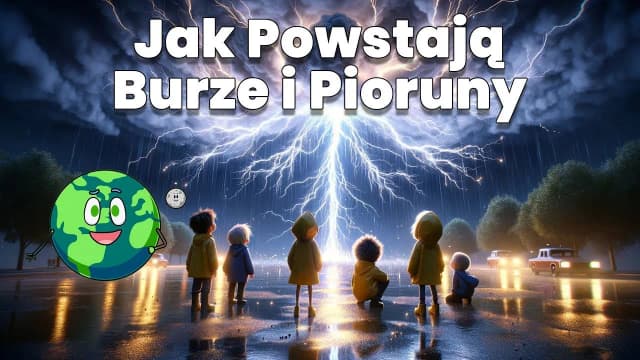 Jak powstaje burza film edukacyjny dla dzieci – proste wyjaśnienie Jak powstaje burza film edukacyjny dla dzieci – proste wyjaśnienie